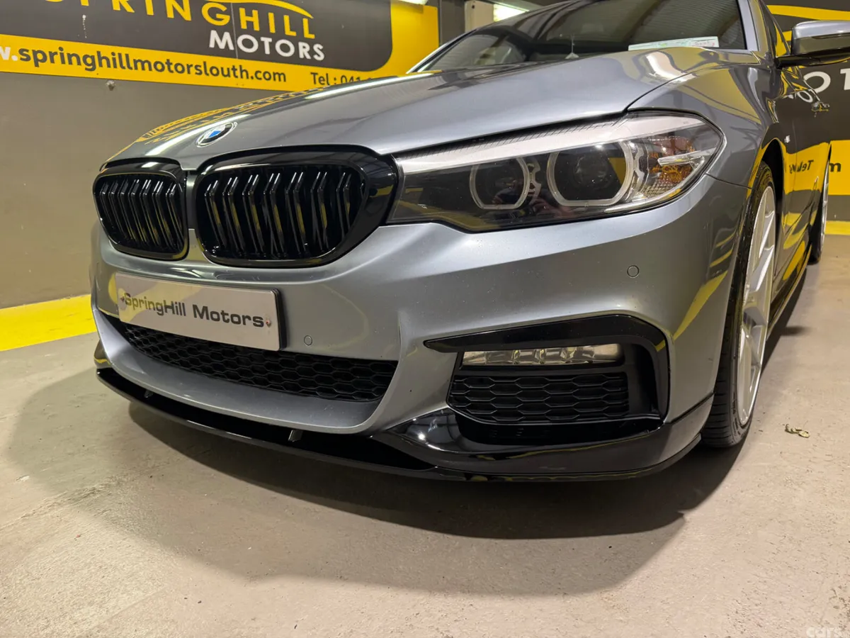 BMW 5-Series Saloon, Diesel, 2017, Blue