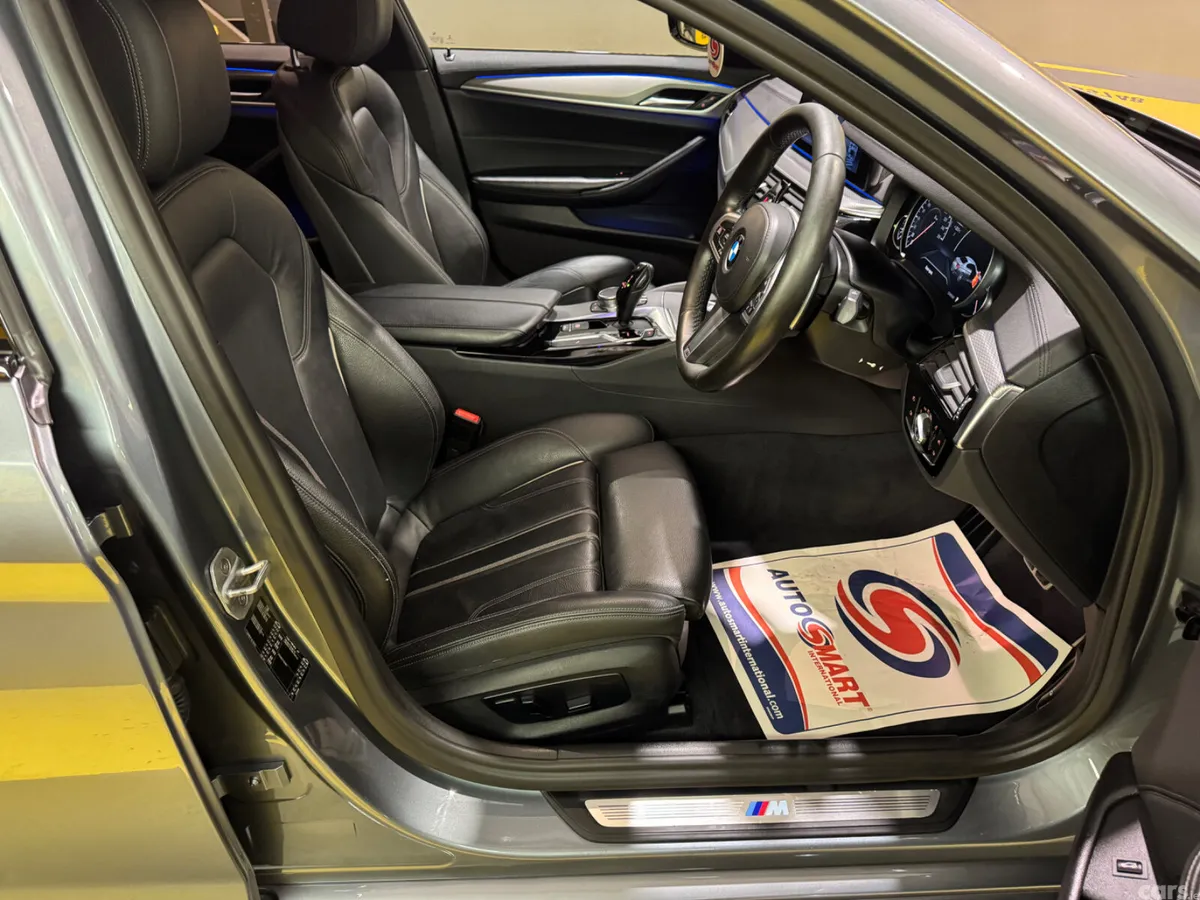BMW 5-Series Saloon, Diesel, 2017, Blue