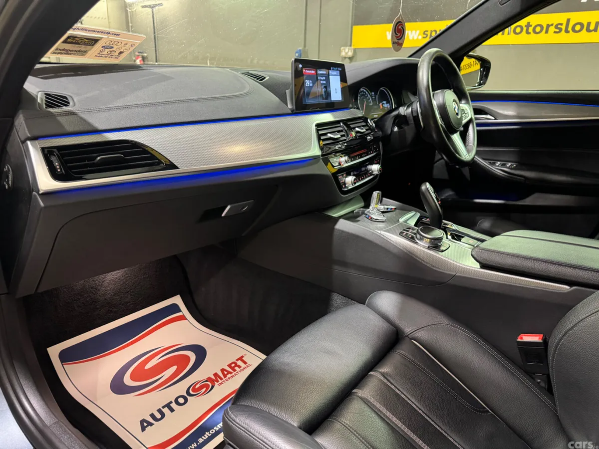 BMW 5-Series Saloon, Diesel, 2017, Blue