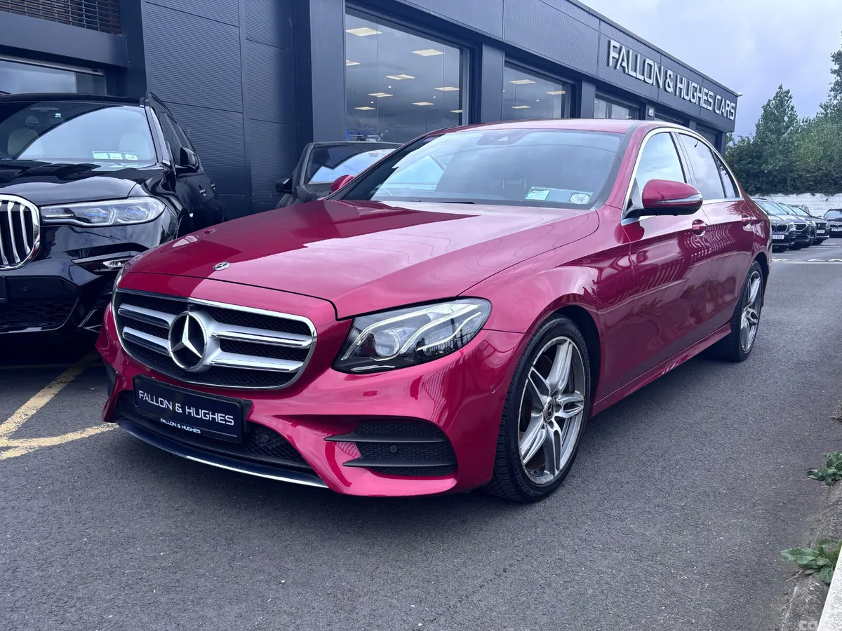 Mercedes-Benz E-Class Saloon, Diesel, 2019, Red