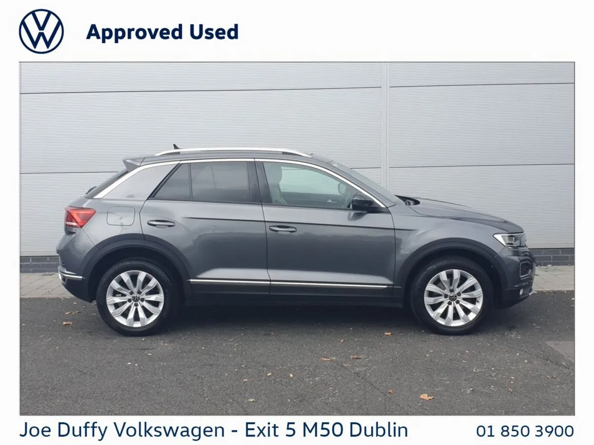 Volkswagen T-Roc SUV, Petrol, 2022, Grey