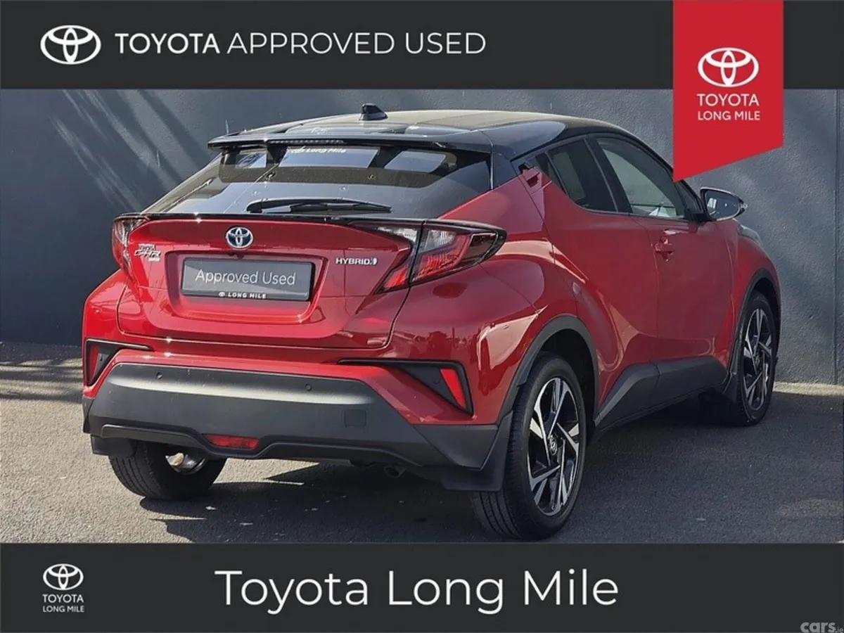Toyota C-HR SUV, Petrol Hybrid, 2022, Red