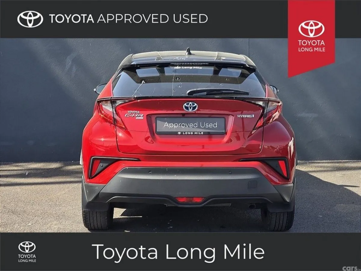 Toyota C-HR SUV, Petrol Hybrid, 2022, Red