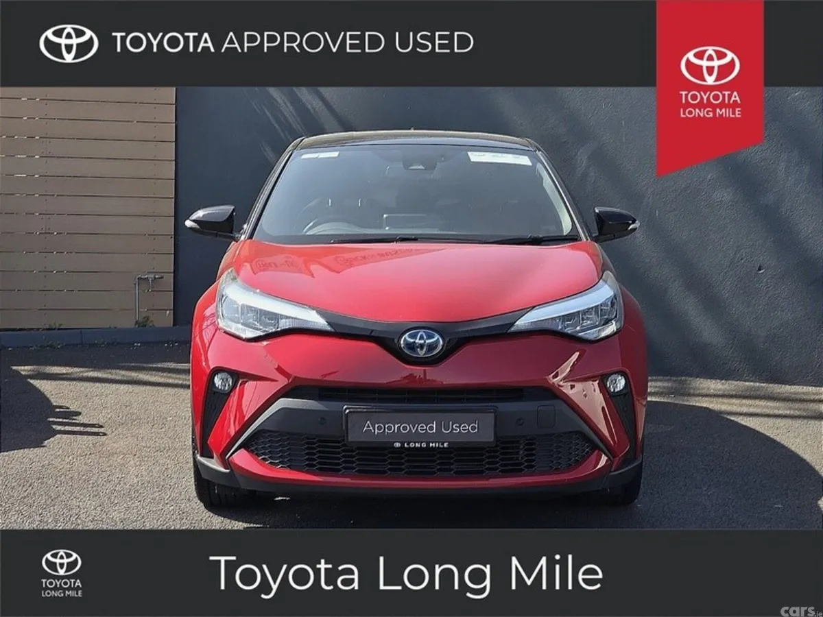 Toyota C-HR SUV, Petrol Hybrid, 2022, Red