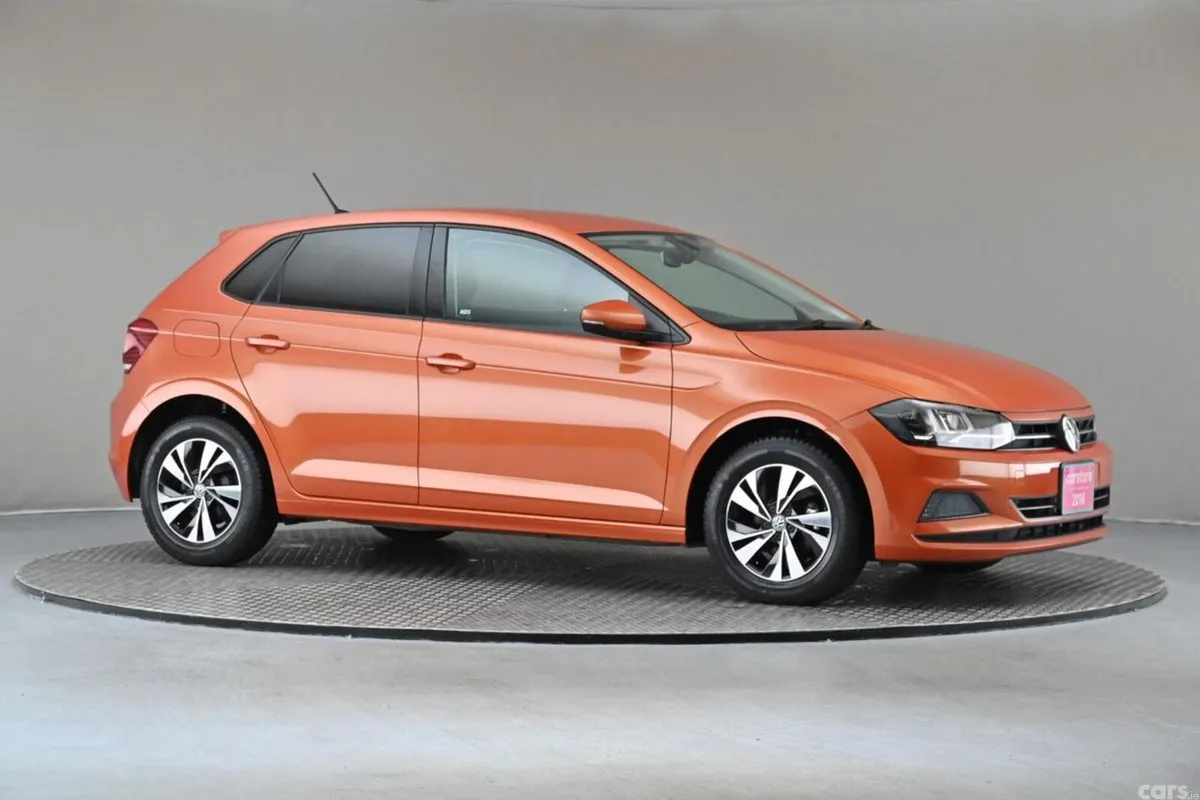 Volkswagen Polo Hatchback, Petrol, 2018, Orange