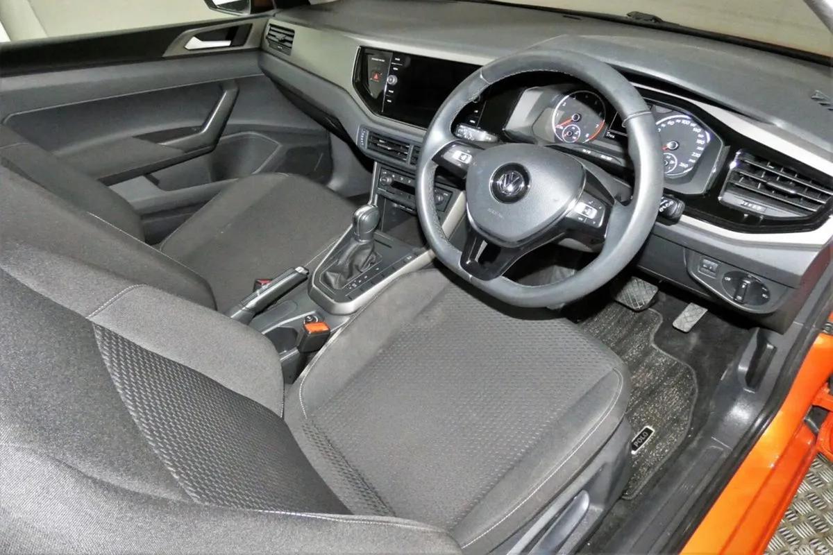 Volkswagen Polo Hatchback, Petrol, 2018, Orange