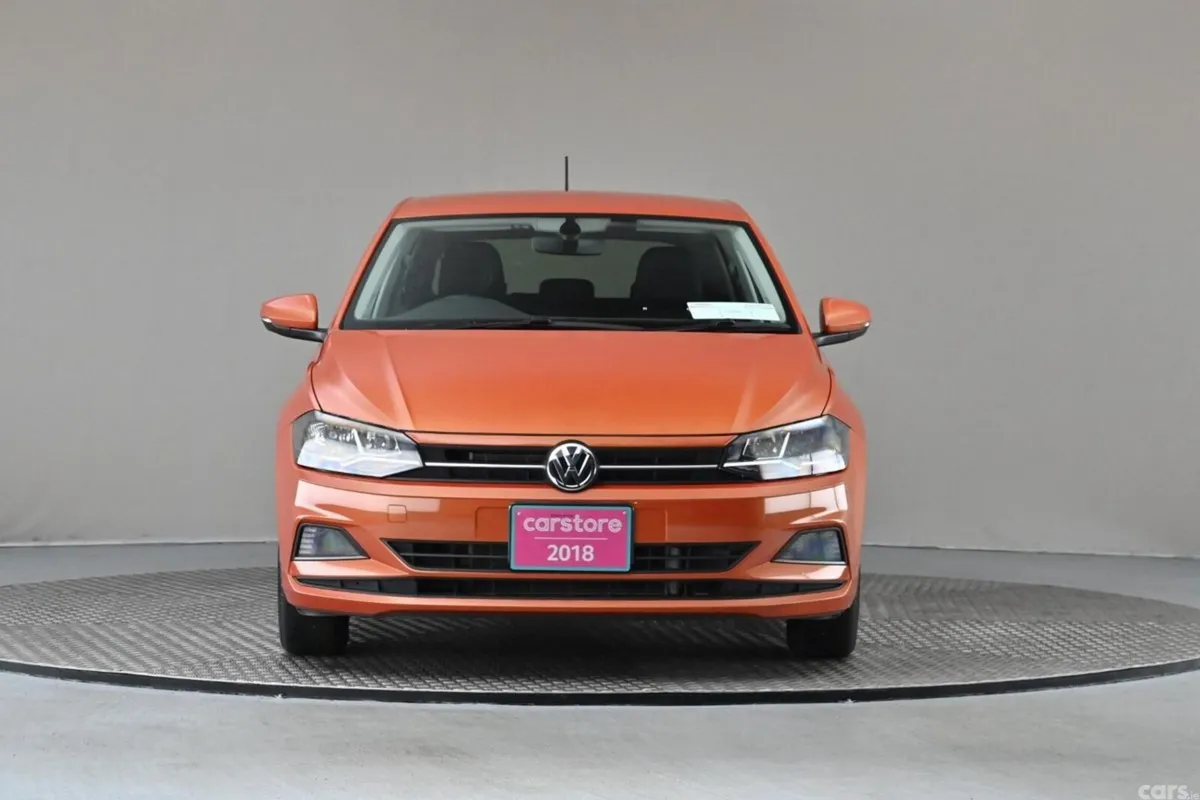 Volkswagen Polo Hatchback, Petrol, 2018, Orange