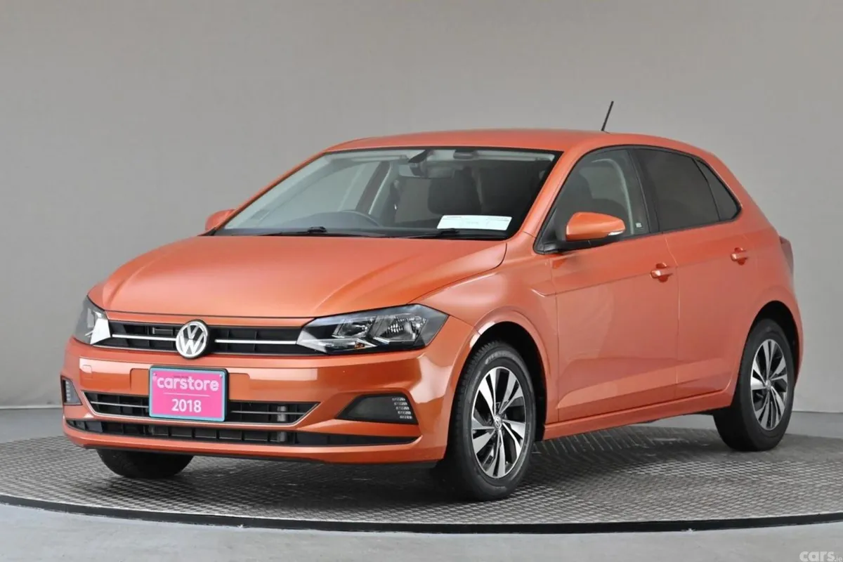 Volkswagen Polo Hatchback, Petrol, 2018, Orange