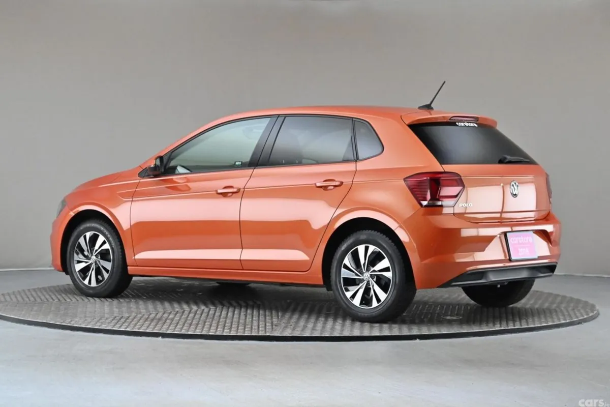 Volkswagen Polo Hatchback, Petrol, 2018, Orange