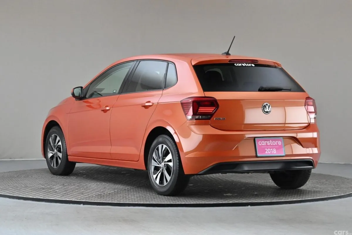 Volkswagen Polo Hatchback, Petrol, 2018, Orange