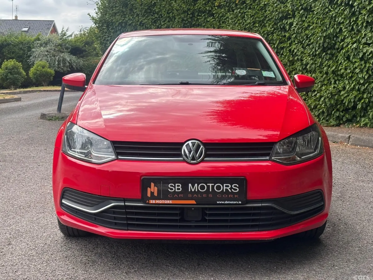 Volkswagen Polo Hatchback, Petrol, 2017, Red
