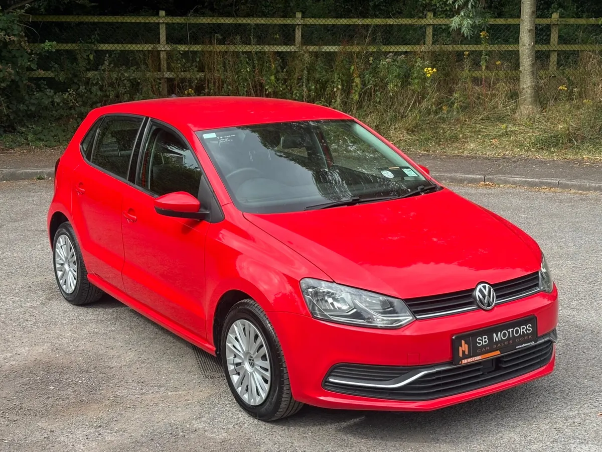 Volkswagen Polo Hatchback, Petrol, 2017, Red