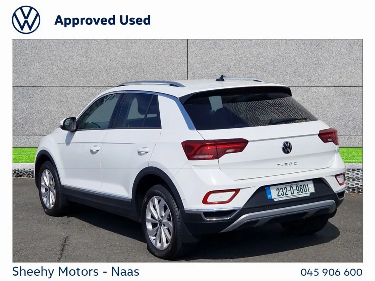 Volkswagen T-Roc SUV, Petrol, 2023, White