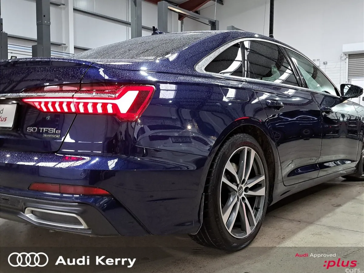 Audi A6 Saloon, Petrol Plug-in Hybrid, 2021, Blue