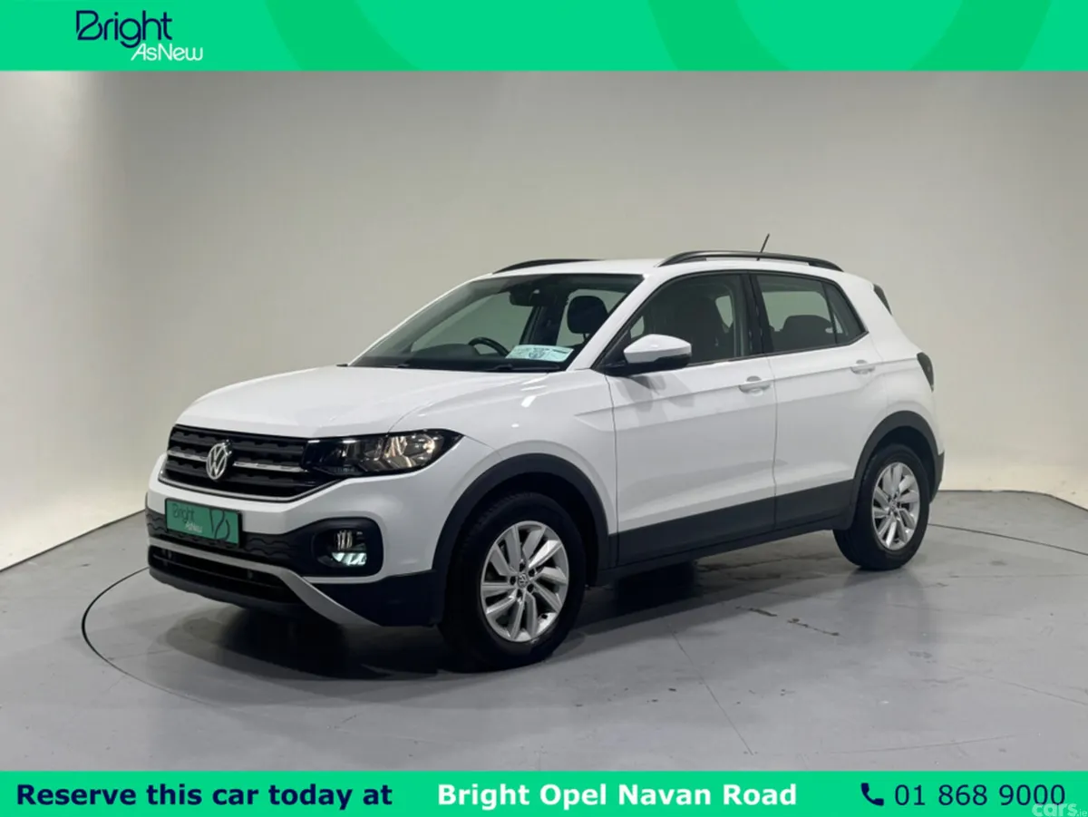 Volkswagen T-Cross SUV, Petrol, 2020, White