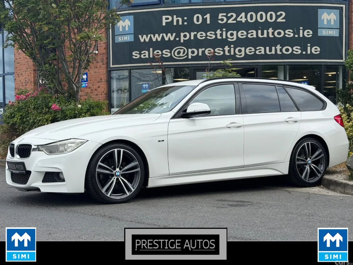 BMW 3-Series Estate, Diesel, 2013, White
