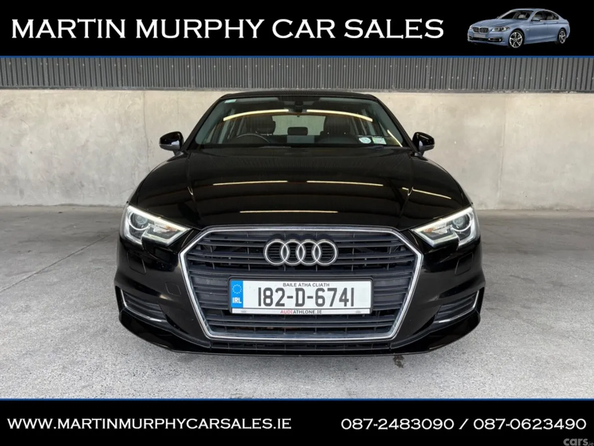 Audi A3 Hatchback, Diesel, 2018, Black