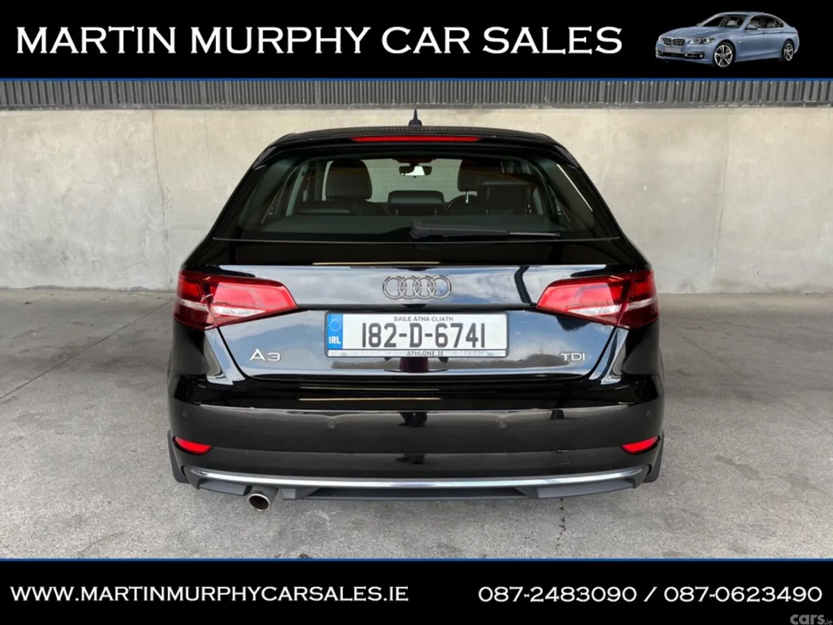 Audi A3 Hatchback, Diesel, 2018, Black
