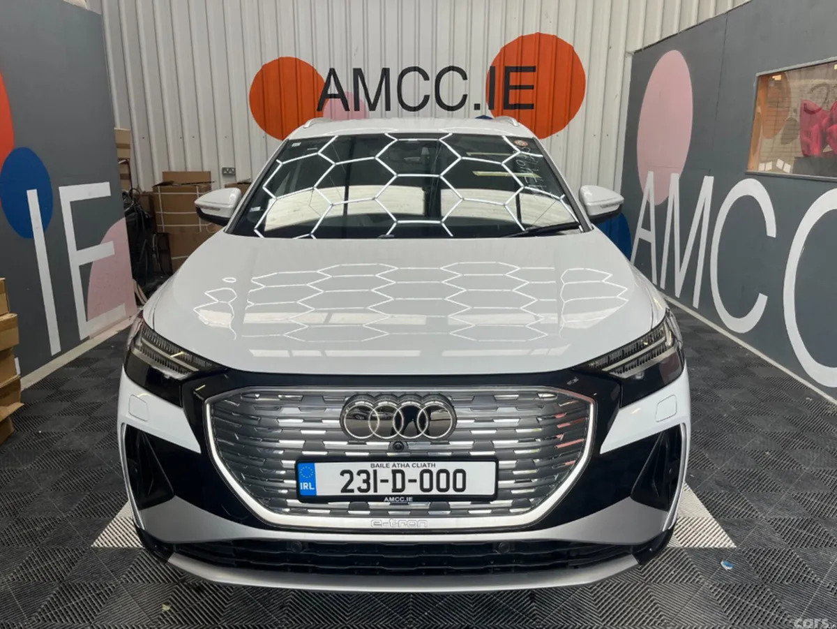 Audi Q4 e-tron SUV, Electric, 2023, White