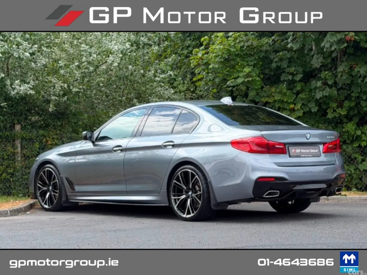 BMW 5-Series Saloon, Diesel, 2018, Blue