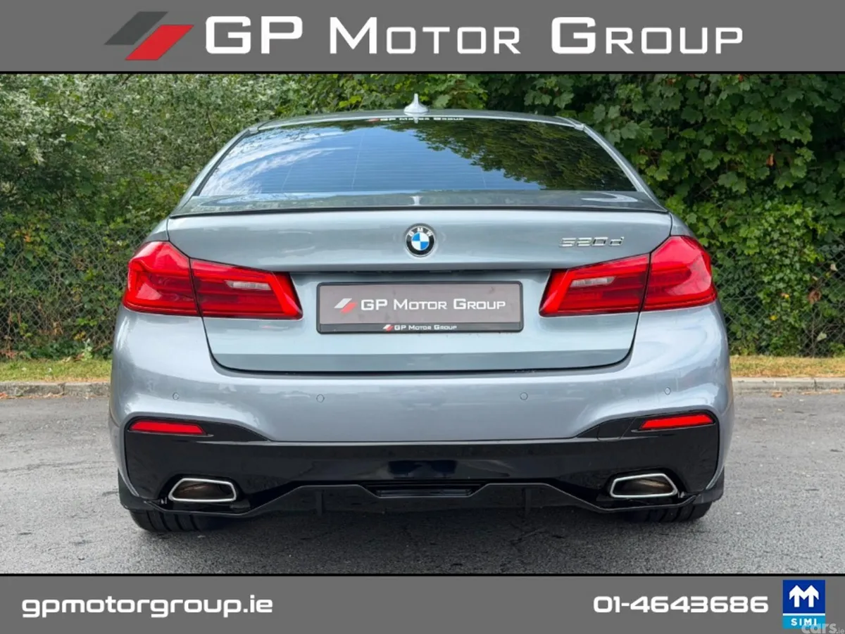 BMW 5-Series Saloon, Diesel, 2018, Blue