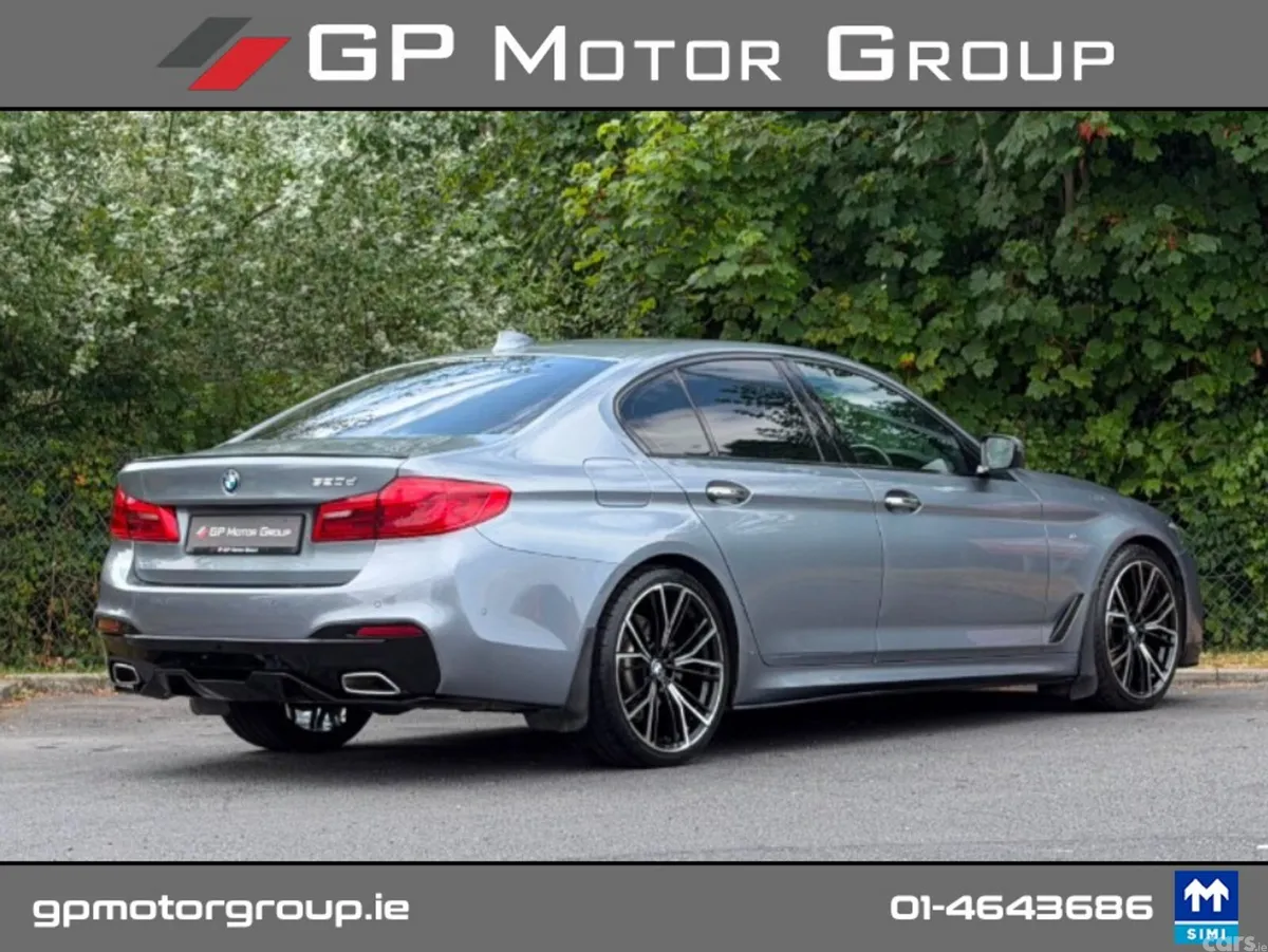 BMW 5-Series Saloon, Diesel, 2018, Blue