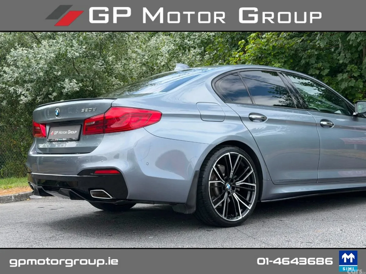 BMW 5-Series Saloon, Diesel, 2018, Blue