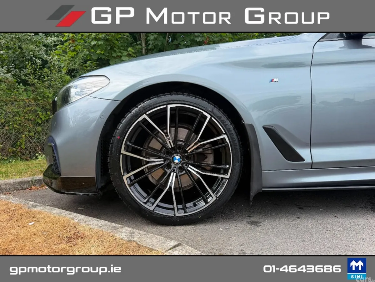 BMW 5-Series Saloon, Diesel, 2018, Blue