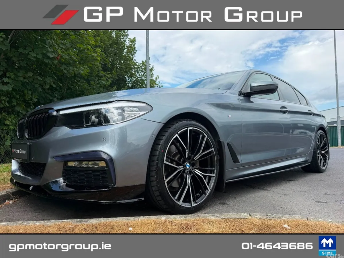 BMW 5-Series Saloon, Diesel, 2018, Blue