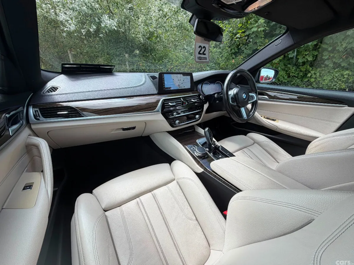 BMW 5-Series Saloon, Diesel, 2018, Blue