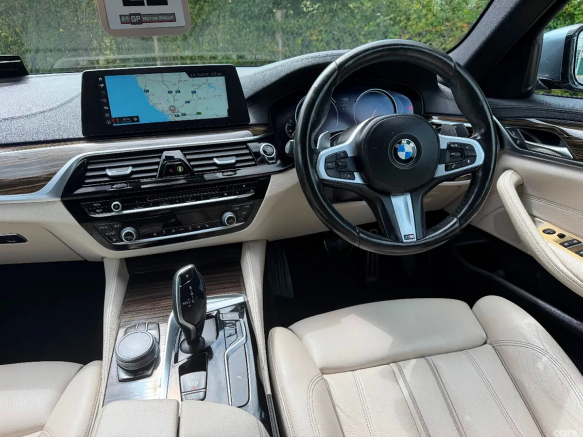 BMW 5-Series Saloon, Diesel, 2018, Blue