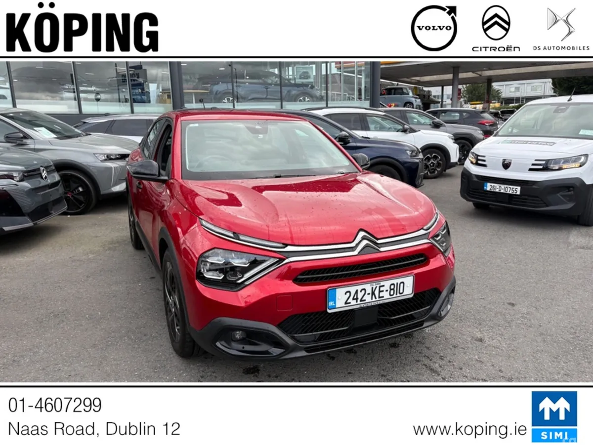Citroen C4 Hatchback, Petrol, 2024, Red