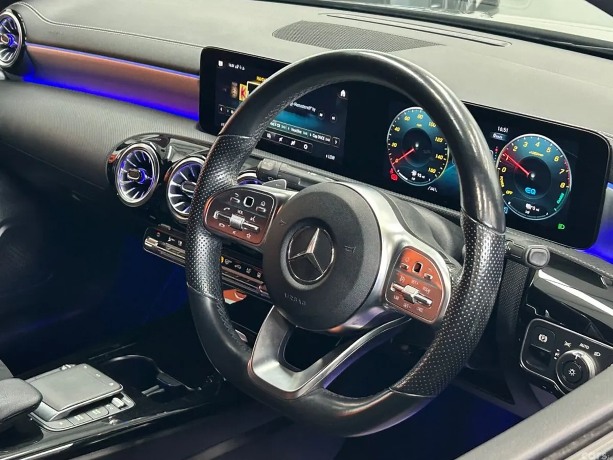 Mercedes-Benz A-Class Saloon, Petrol Plug-in Hybrid, 2022, Black