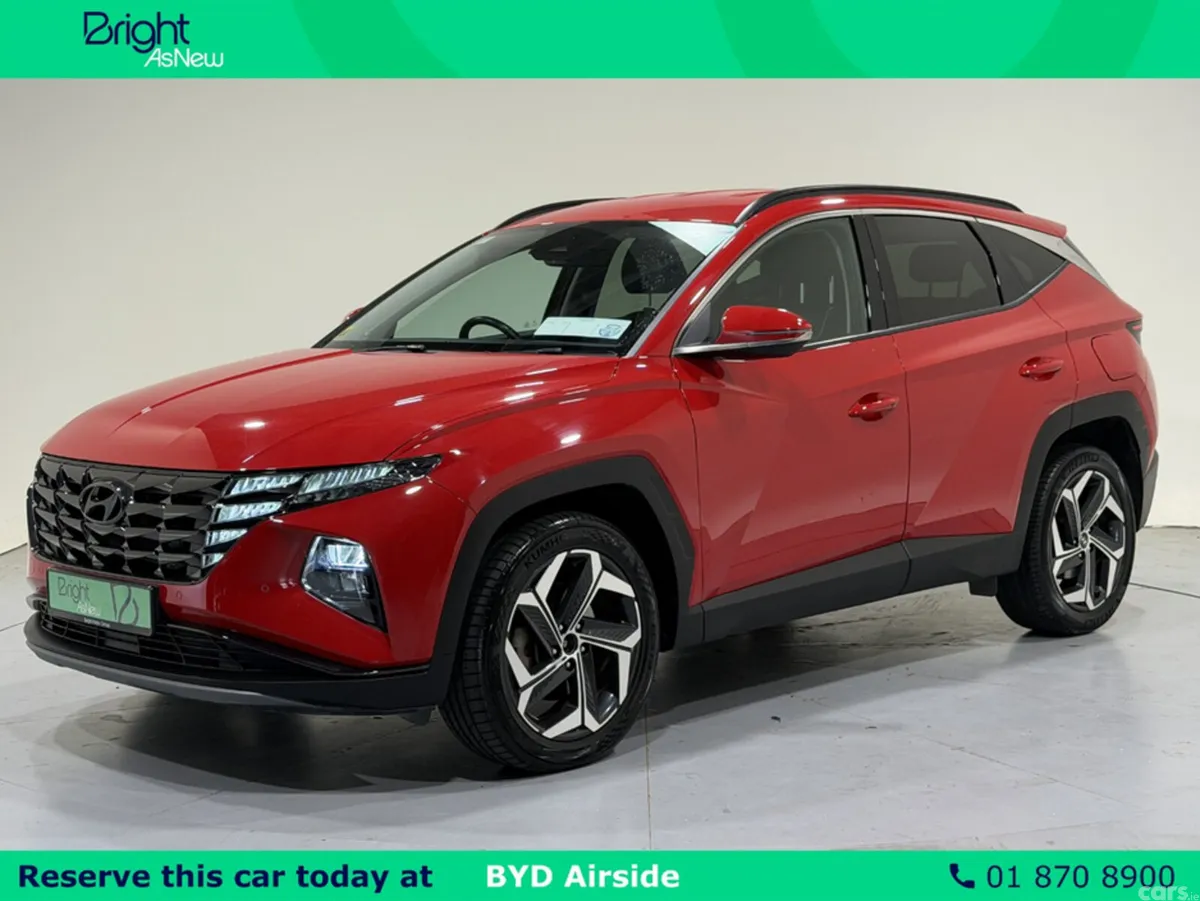 Hyundai Tucson MPV, Petrol Hybrid, 2022, Red
