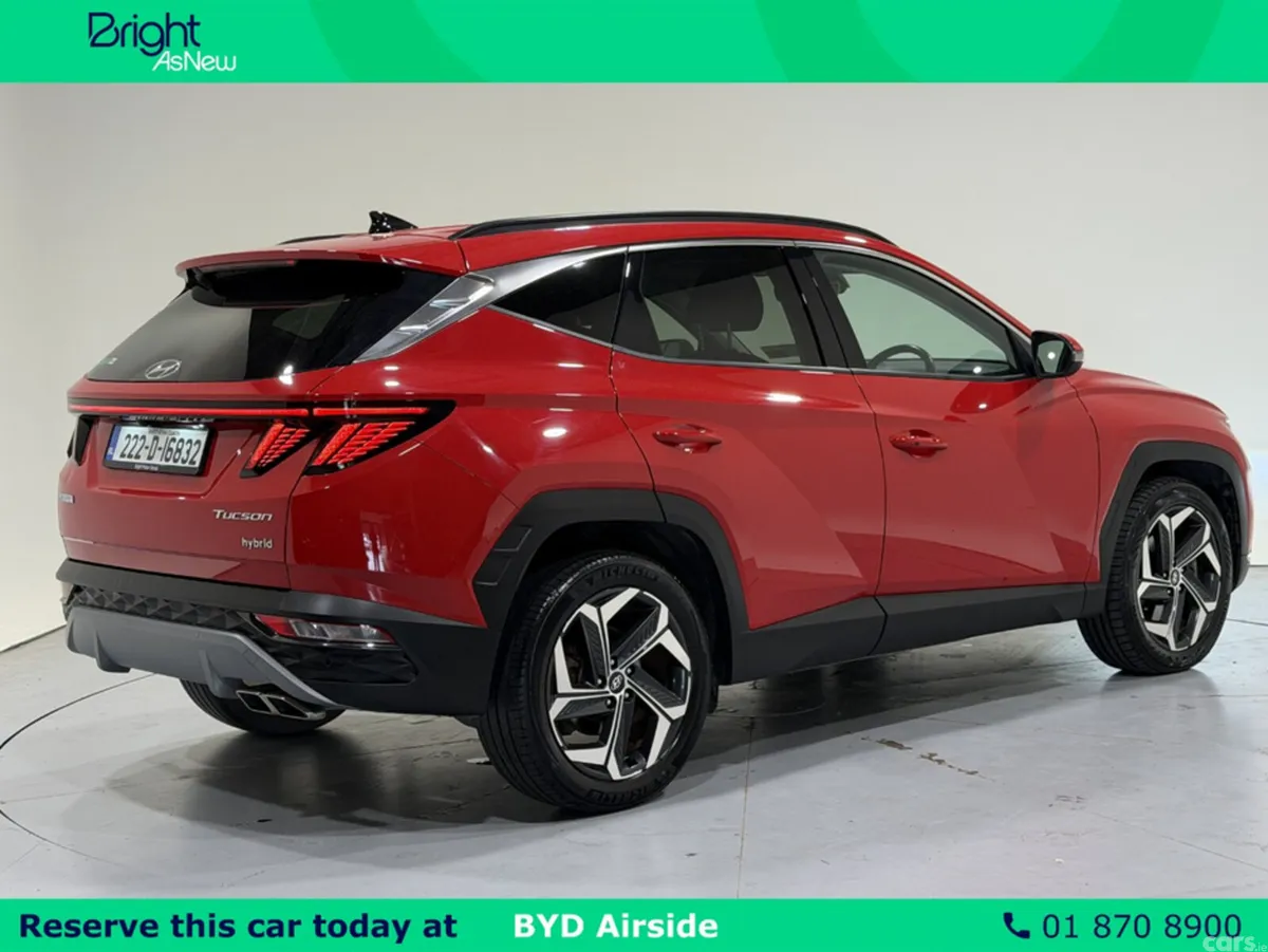 Hyundai Tucson MPV, Petrol Hybrid, 2022, Red