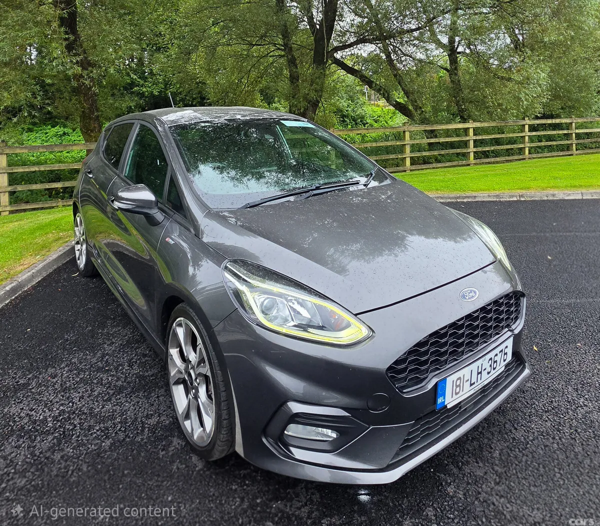 Ford Fiesta Hatchback, Petrol, 2018, Grey