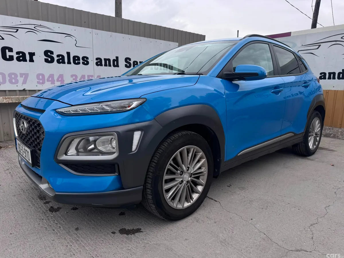 Hyundai KONA MPV, Petrol, 2018, Blue