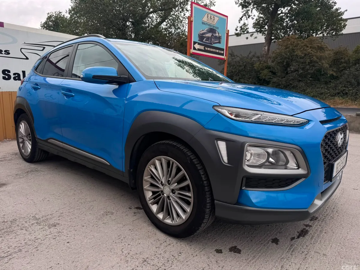 Hyundai KONA MPV, Petrol, 2018, Blue
