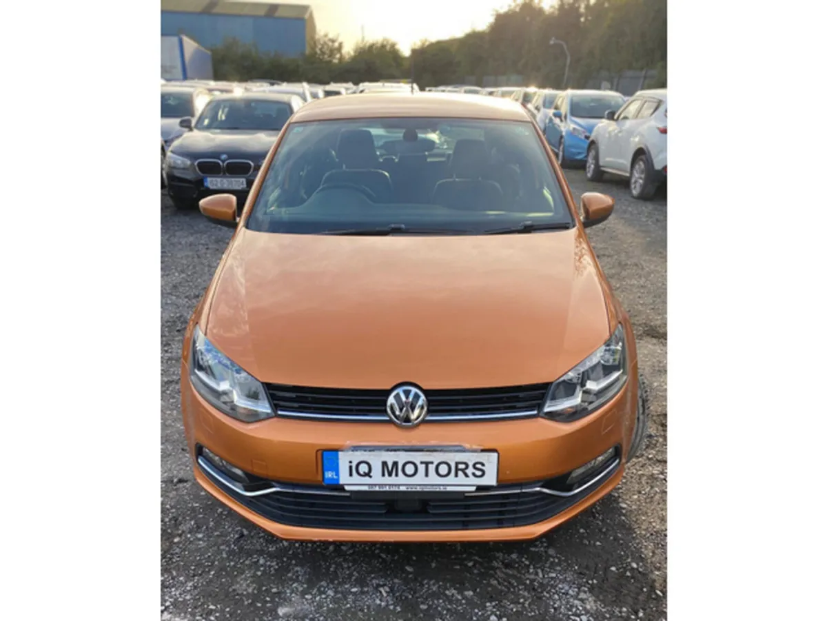 Volkswagen Polo Hatchback, Petrol, 2017, Orange