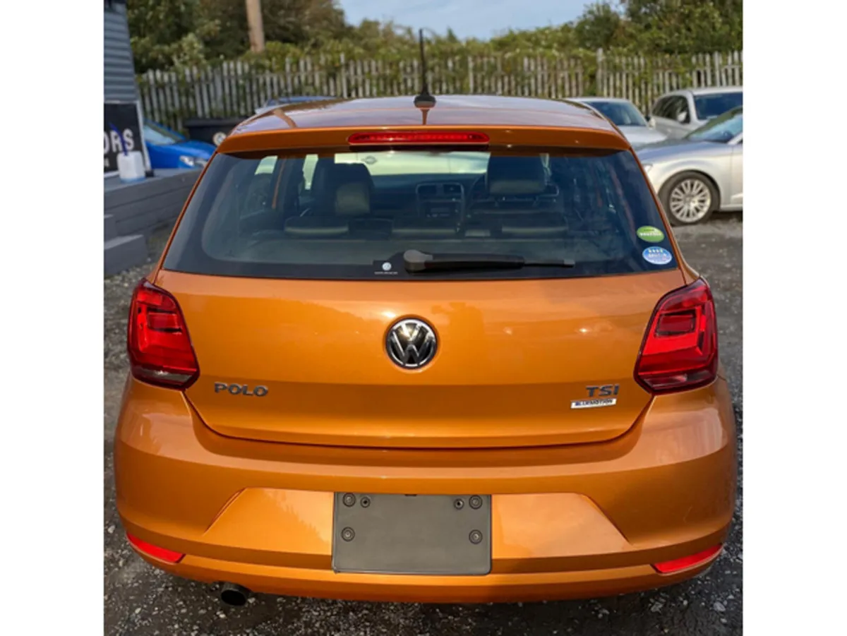 Volkswagen Polo Hatchback, Petrol, 2017, Orange