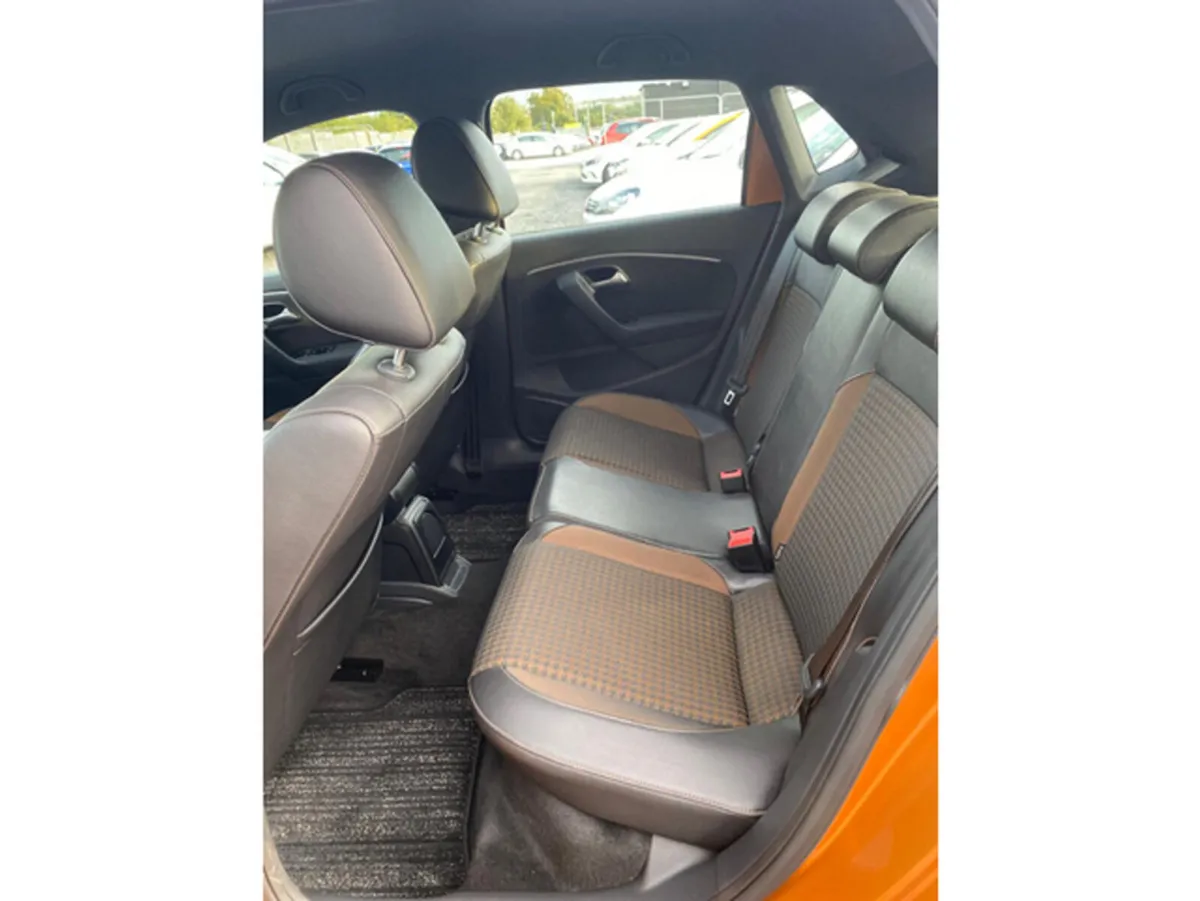 Volkswagen Polo Hatchback, Petrol, 2017, Orange