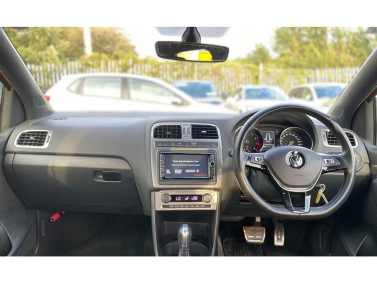 Volkswagen Polo Hatchback, Petrol, 2017, Orange
