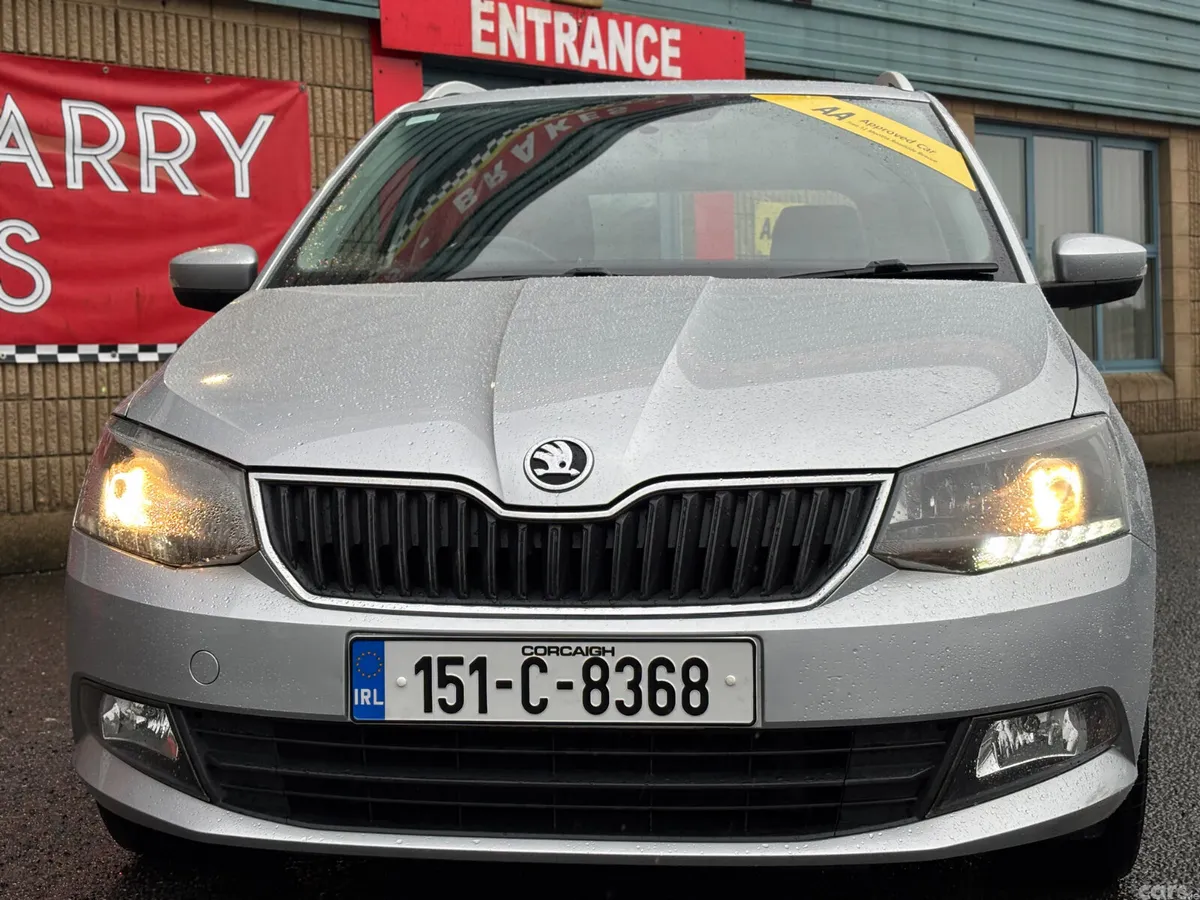 Skoda Fabia Estate, Petrol, 2015, Silver