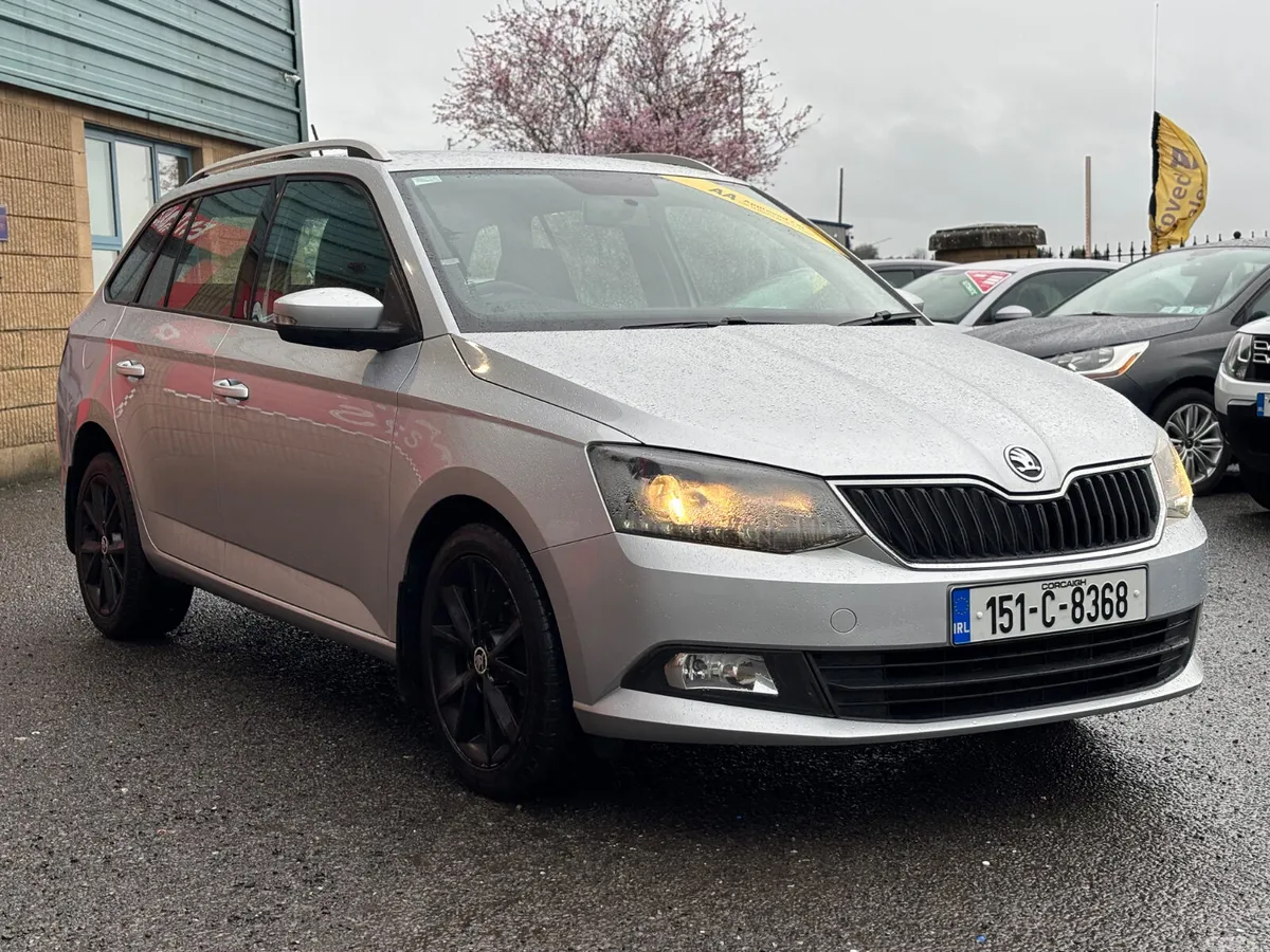 Skoda Fabia Estate, Petrol, 2015, Silver