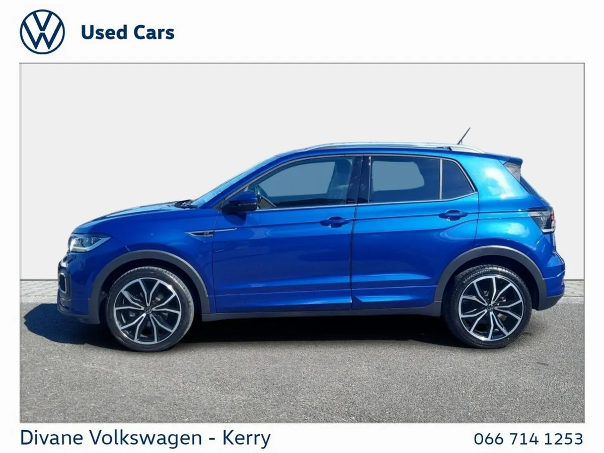 Volkswagen T-Cross SUV, Petrol, 2023, Blue