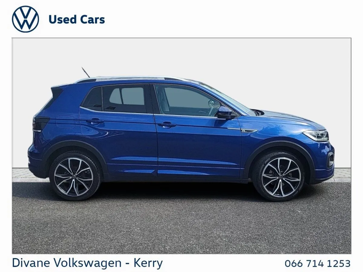 Volkswagen T-Cross SUV, Petrol, 2023, Blue