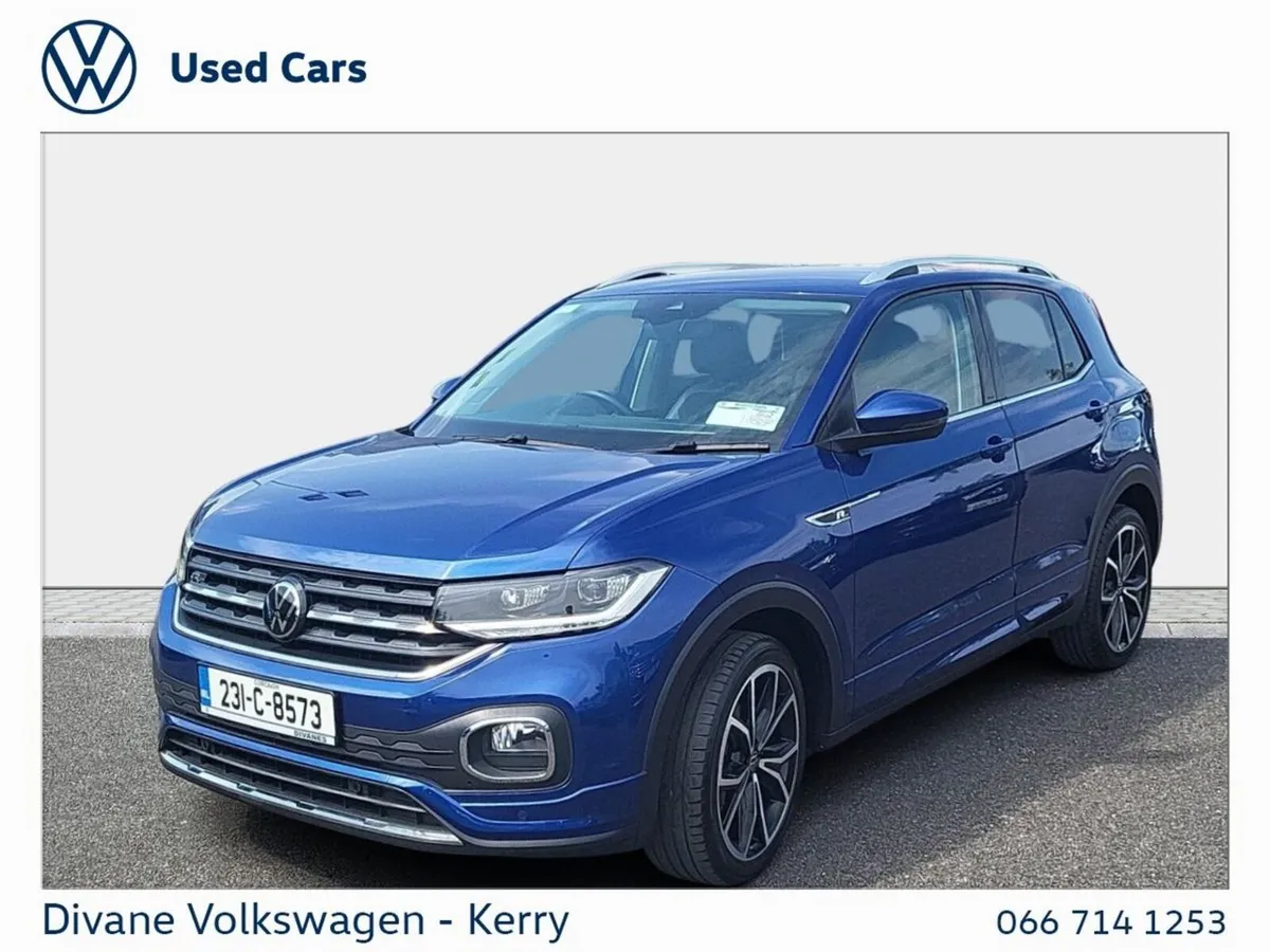 Volkswagen T-Cross SUV, Petrol, 2023, Blue