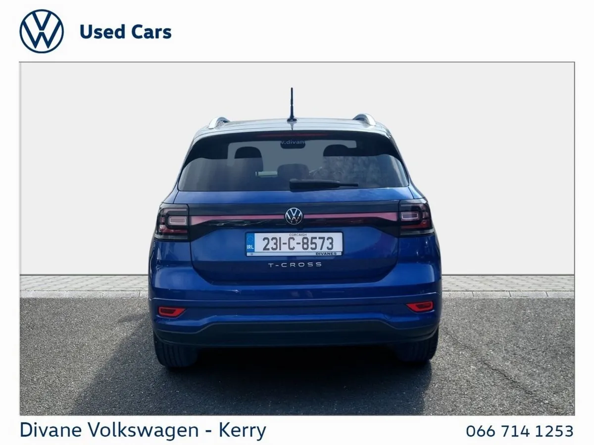 Volkswagen T-Cross SUV, Petrol, 2023, Blue