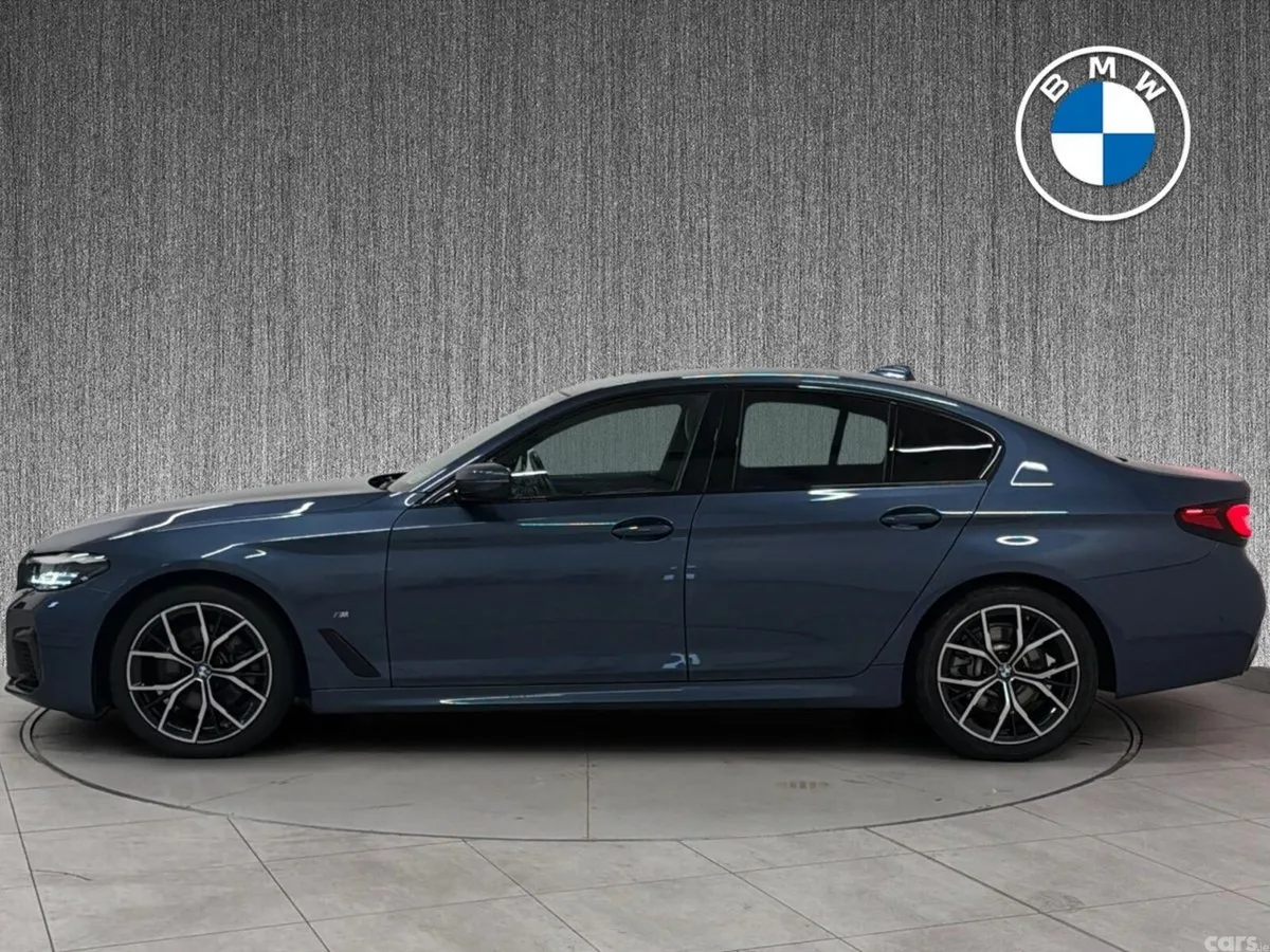BMW 5-Series Saloon, Diesel, 2023, Blue