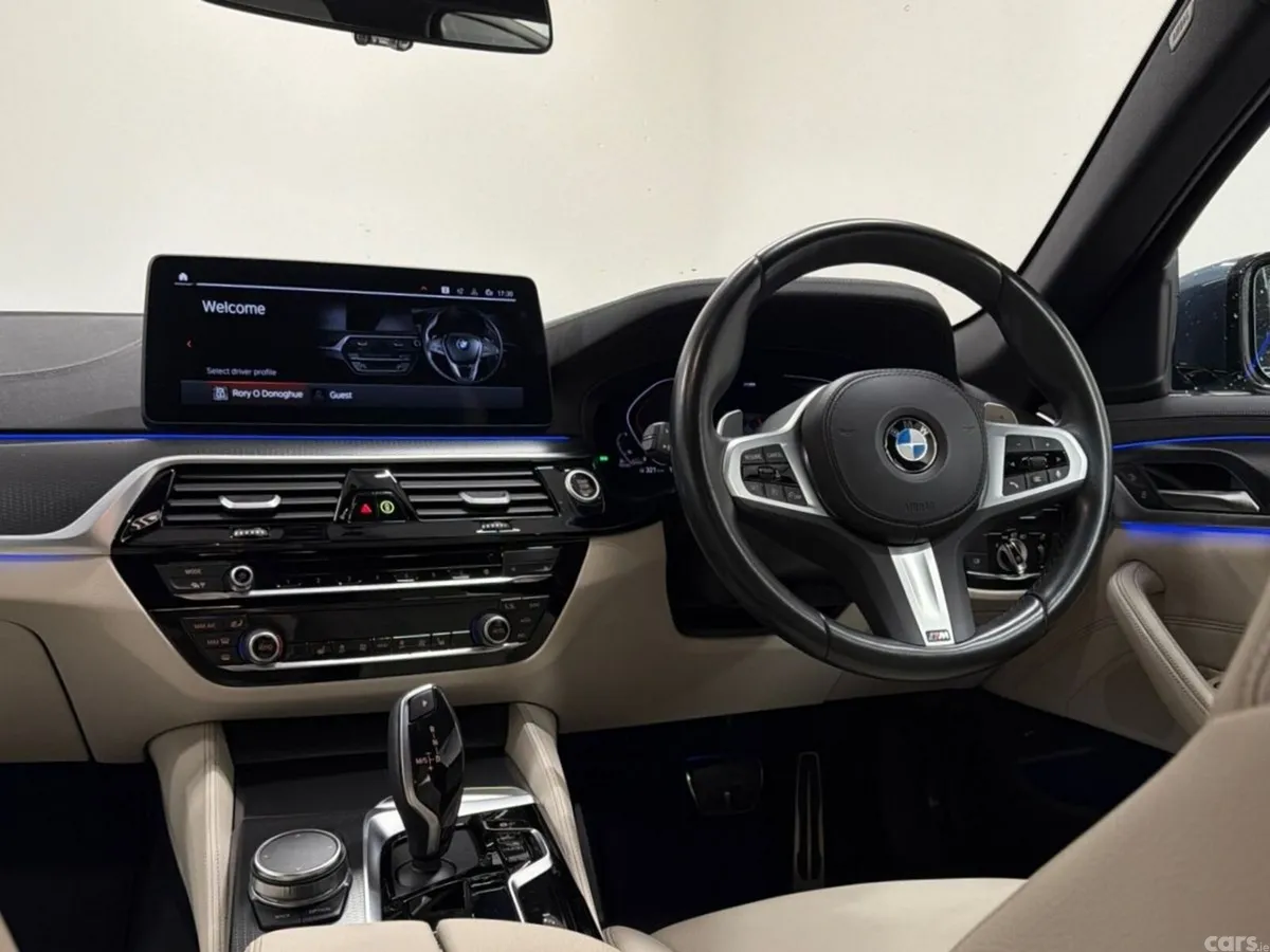 BMW 5-Series Saloon, Diesel, 2023, Blue